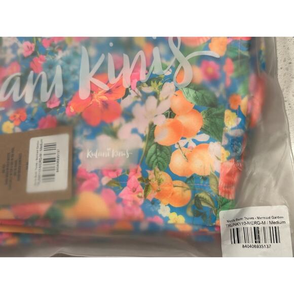 Mermaid Garden Swim Trunks - Picture 3 of 3